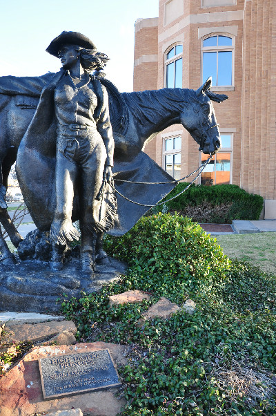 "High Desert Princess" at the National Cowgirl Museum and Hall of Fame