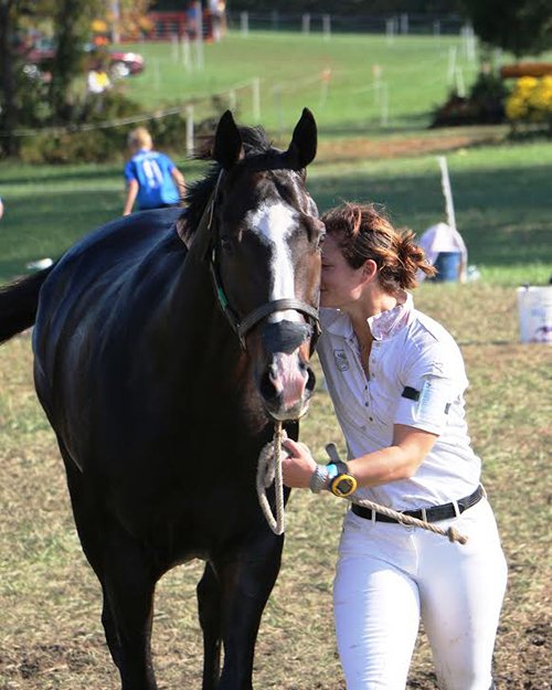 Leah and AP Rolex Horse OTTB