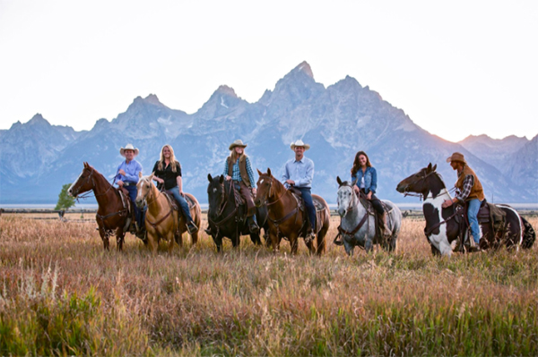 Grand Tetons horseback riding