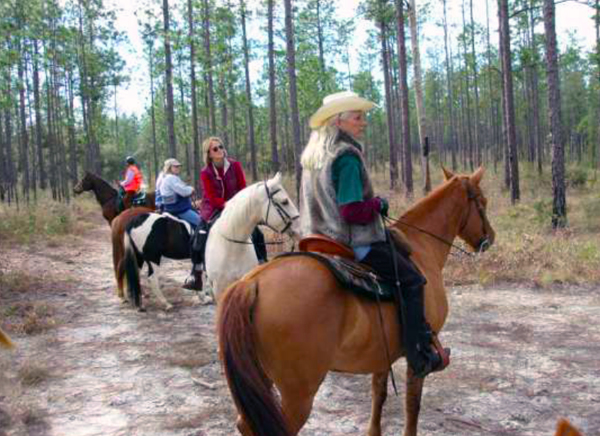 st marks rail trail horseback